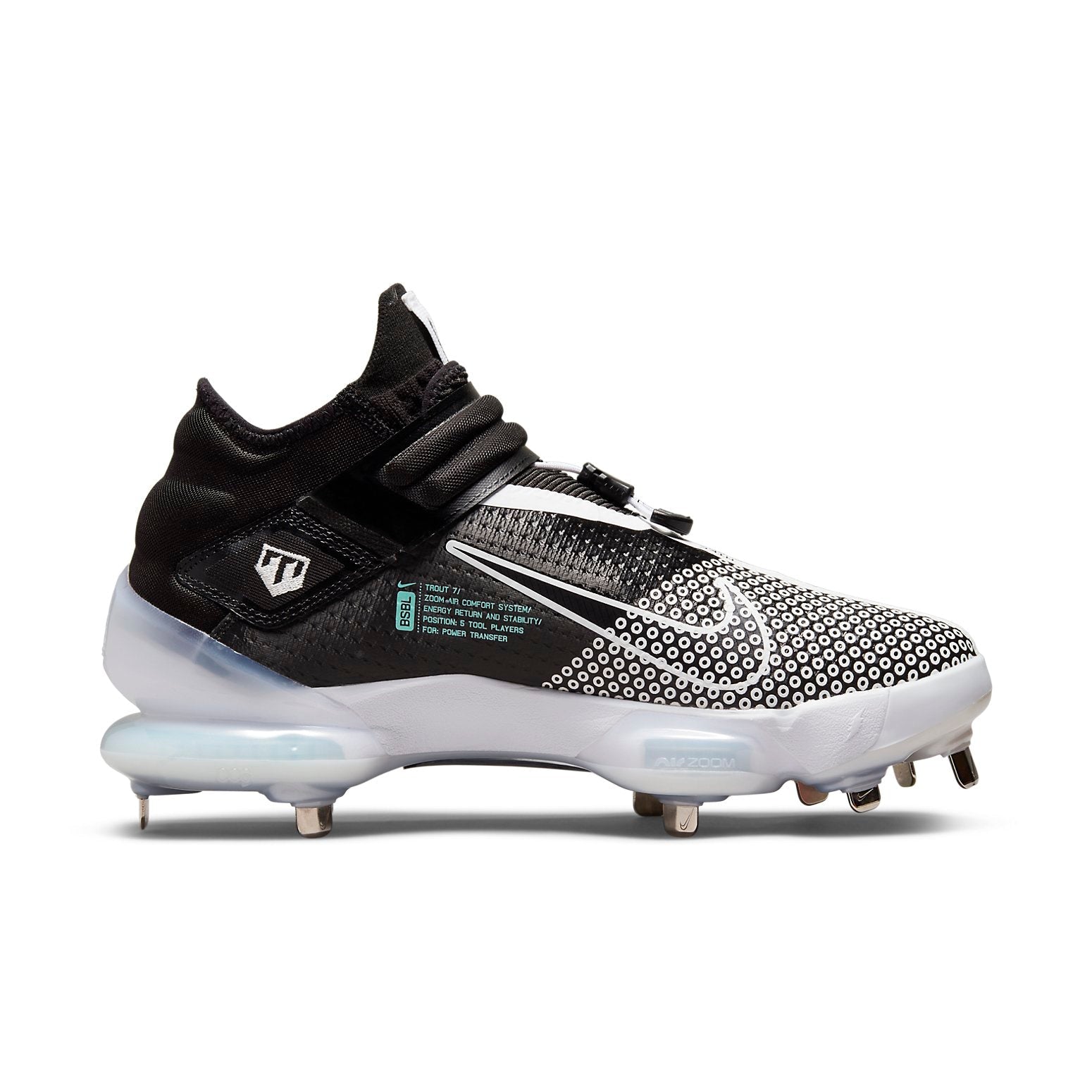 Nike Force Zoom Trout 7 'Black Dynamic Turquoise' CI3134-005