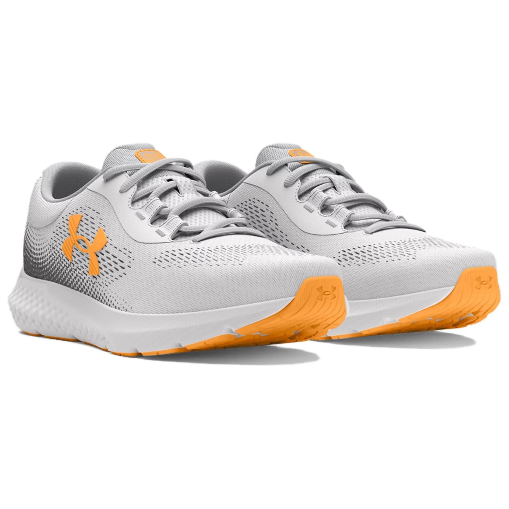 Under Armour Charged Rogue 4 'Distant Grey Nova Orange' 3026998-103