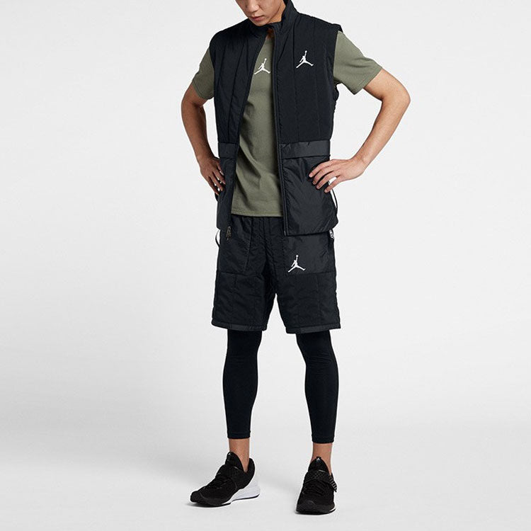 Air Jordan AS 23 ENGINEERED QUILTED VEST Casual Training Black AJ1057-010