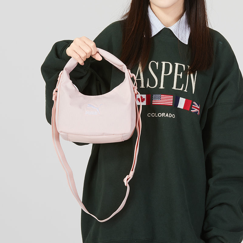 (WMNS) PUMA Classics Seasonal Mini Hobo Bag 'Pink' 079579-02