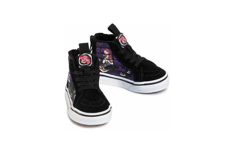 Vans The Nightmare Before Christmas x SK8-HI Zip Toddler 'Jacks Lament' VN0A4BV1T35