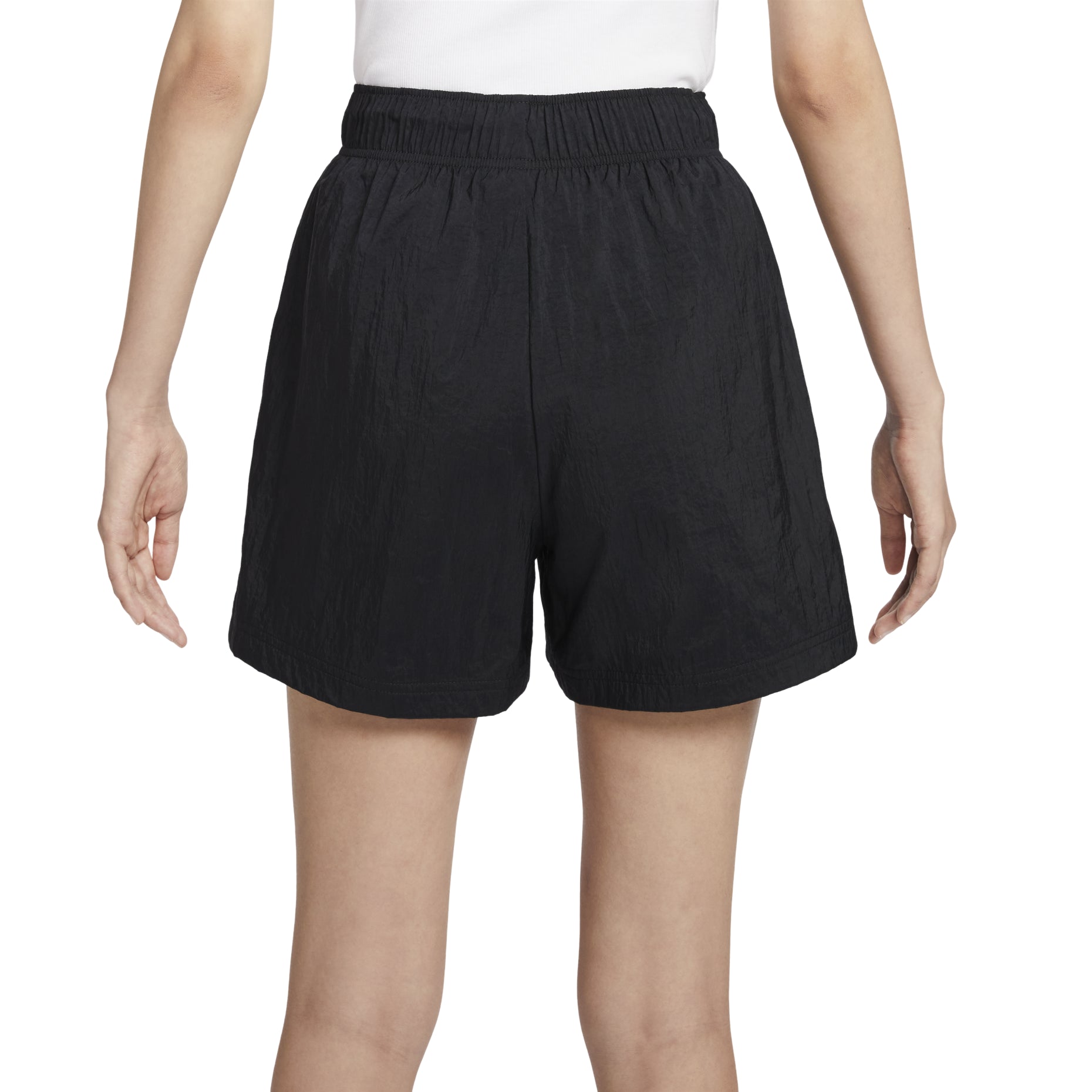 (WMNS) Nike Sportswear Essential Woven Shorts Asia Sizing 'Black' HM4633-010
