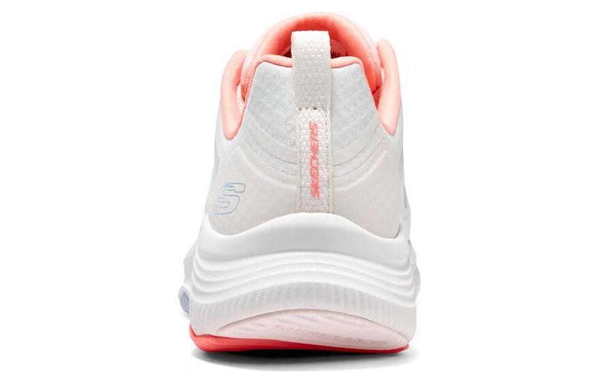 (WMNS) Skechers D'lux Fitness 'White Orange' 149899-LPMT