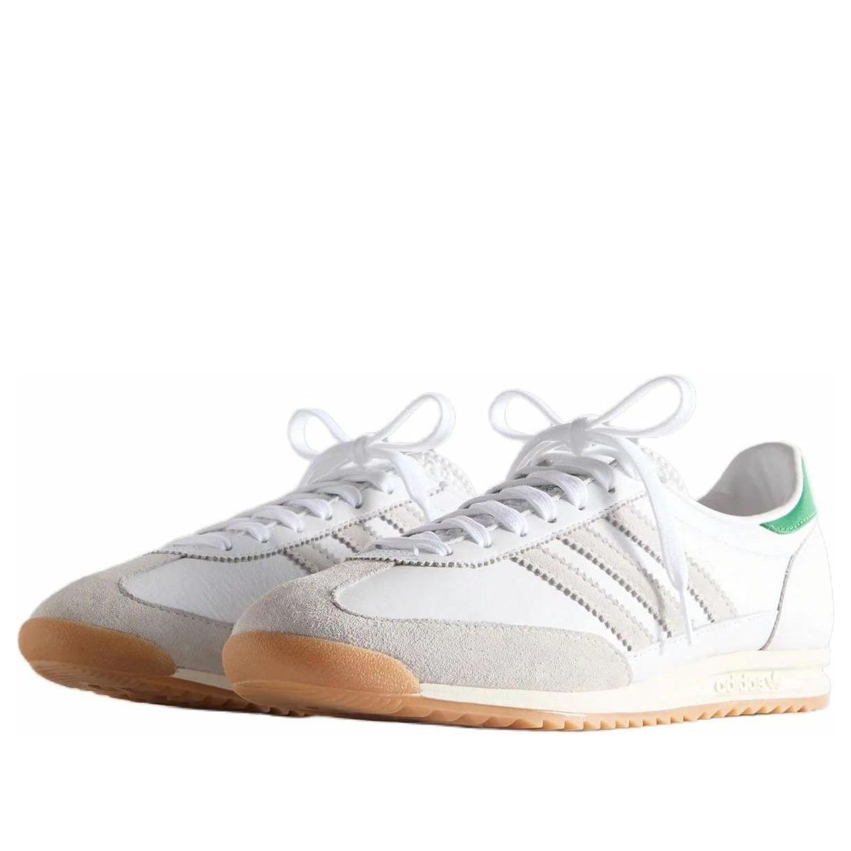 adidas Originals x Kith Classics SL72 'White Green' JP8435