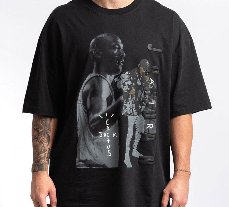 Air Jordan x Cactus Jack by Travis Scott T-Shirt 'Black' CJ9059-010