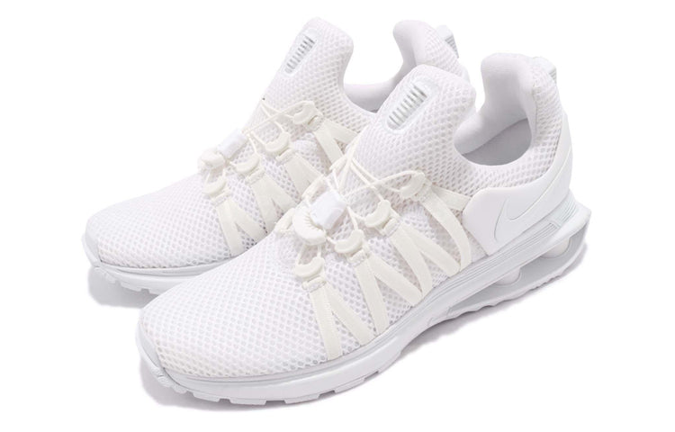 (WMNS) Nike Shox Gravity 'Triple White' AQ8554-100
