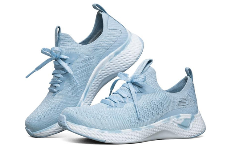 (WMNS) Skechers Solar Fuse SneakersBlue/White 13330-LTBL