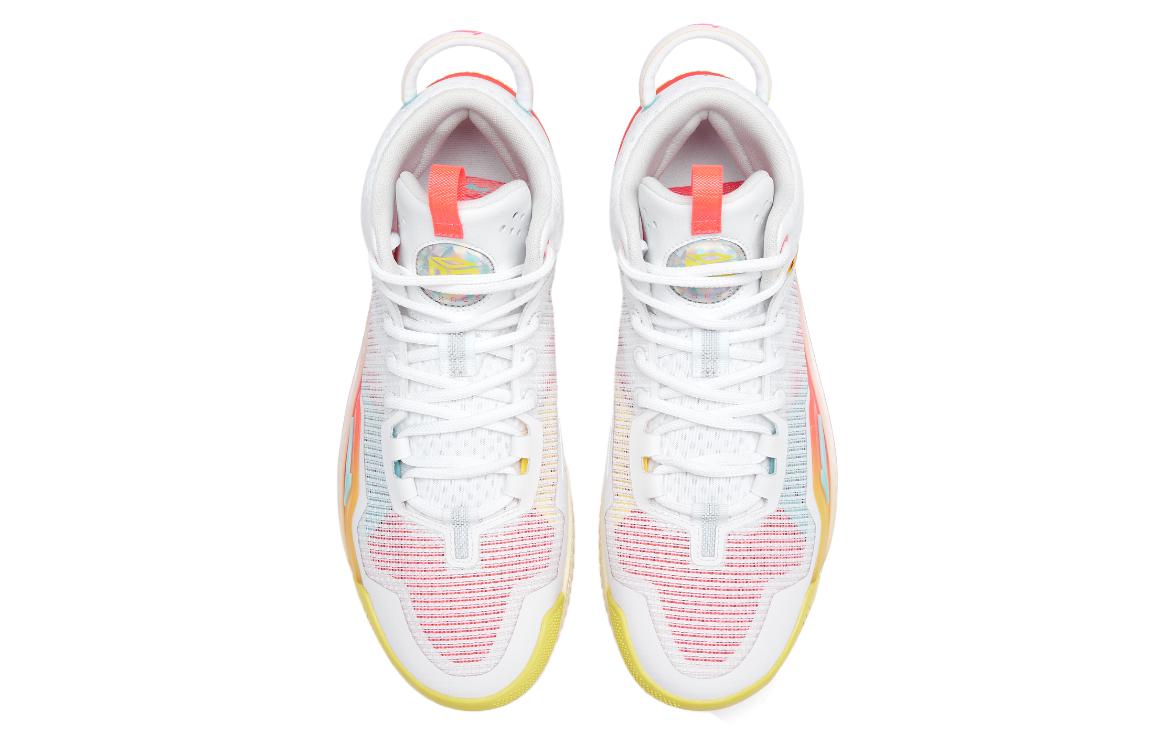 Li-Ning Badfive 3 'White Yellow' ABFT005-2