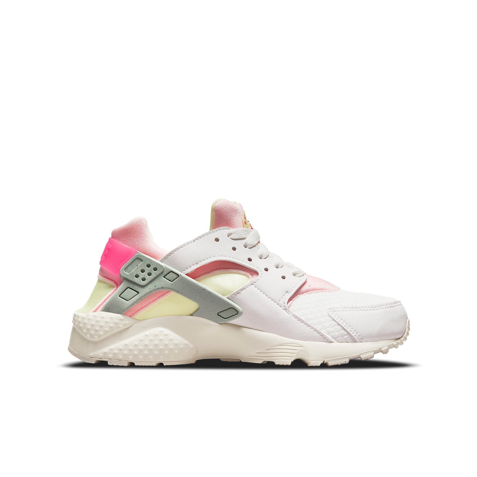 (GS) Nike Huarache Run 'Summit White Citron Tint' DR0163-100