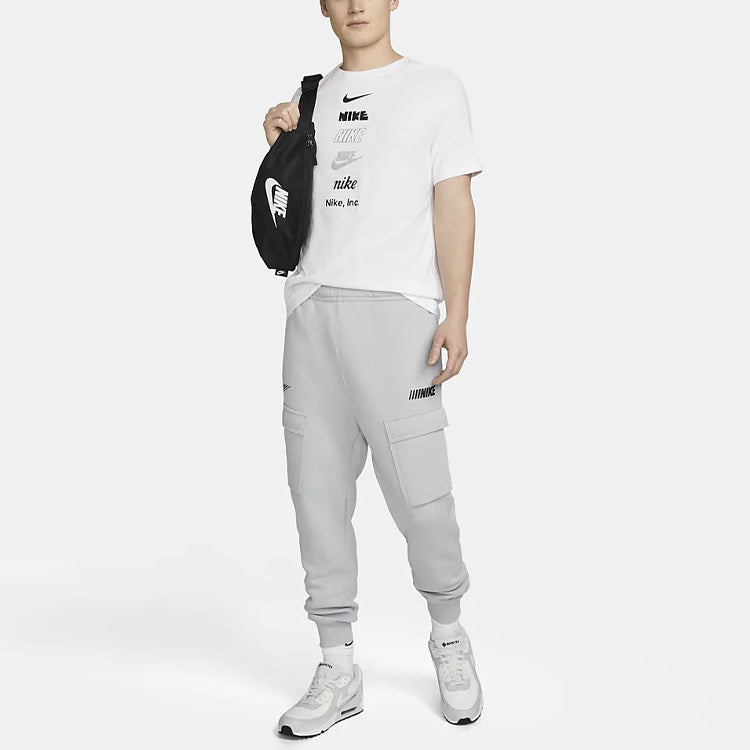 Nike Standard Issue FB Cargo Fleece Jogger 'Wolf Grey' FN5200-012