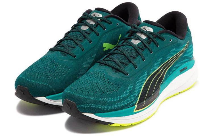 PUMA Magnify Nitro Knit 'Green Gold Gray' 376907-03