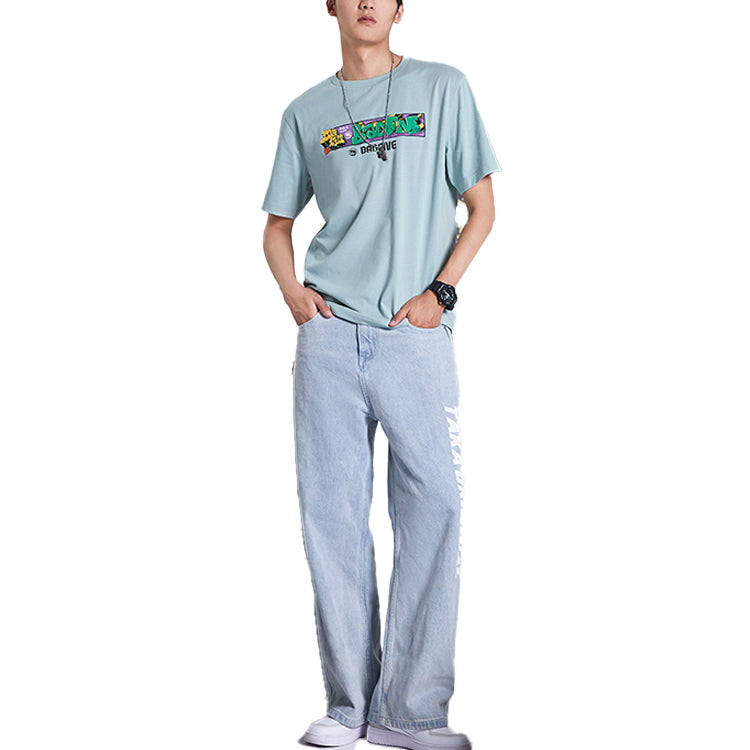 Li-Ning Badfive Basketball Series Printing Gray Green AHSQ781-2