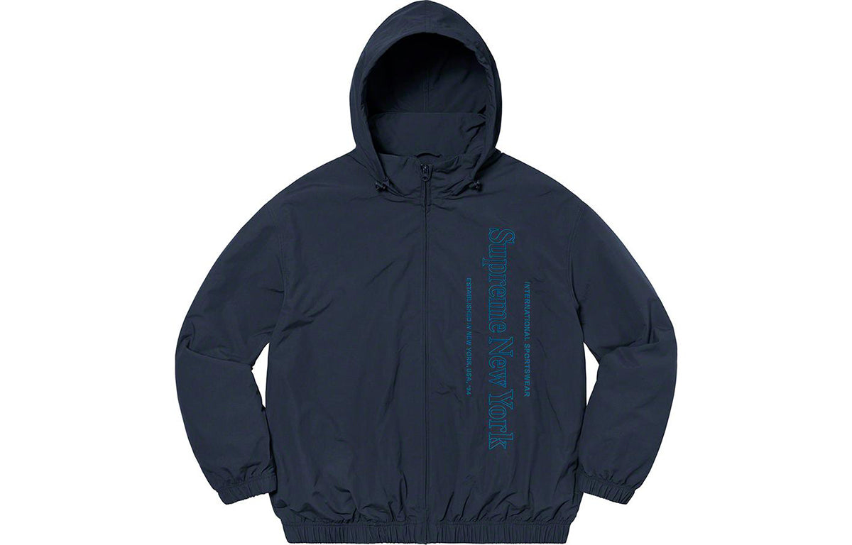 Supreme Side Logo Track Jacket 'Navy' SUP-FW20-084