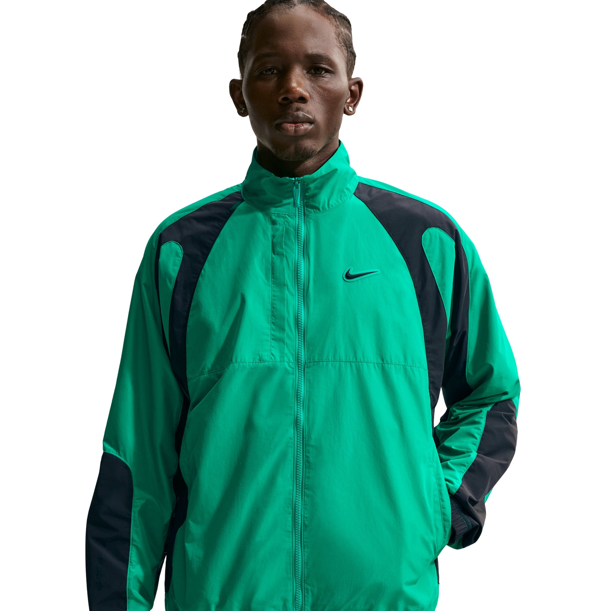 Nike x NOCTA Northstar Nylon Track Jacket 'Neptune Green Black'  FN7666-340
