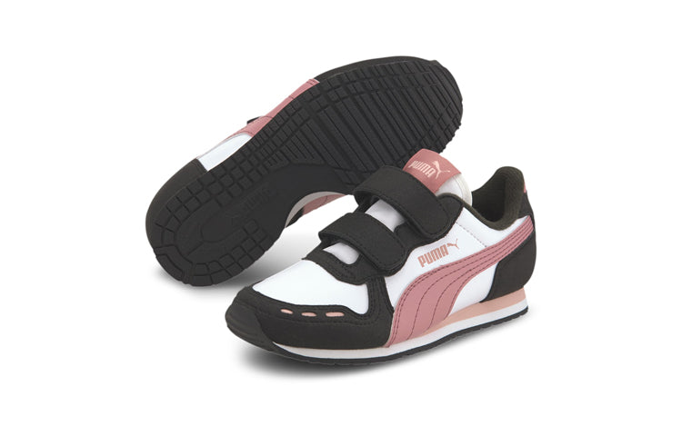 (PS) PUMA Cabana Racer Sneakers Black/Pink 360732-86