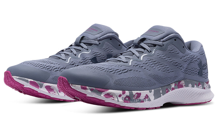 (WMNS) Under Armour Charged Bandit 6 HS Sports Shoes Blue 3024460-400