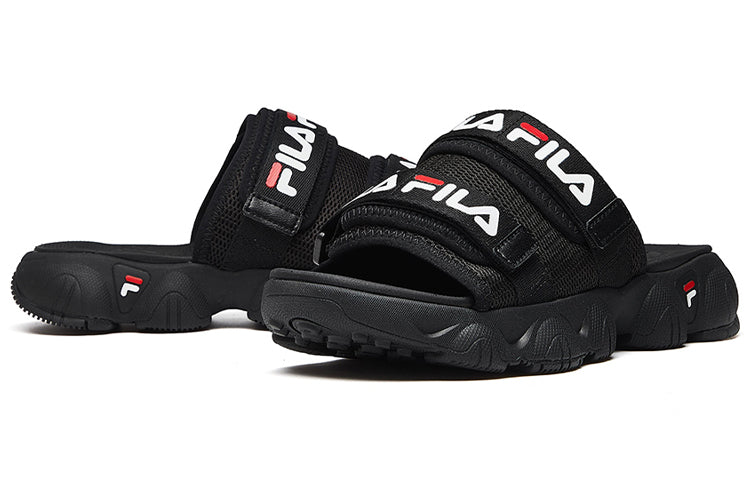 (WMNS) FILA Jagger Sports Slippers Black F12W024607FBK