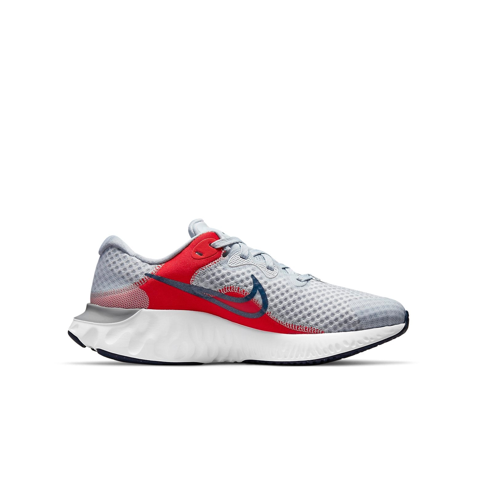 (GS) Nike Renew Run 2 Gray/Red CW3259-001