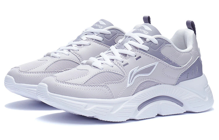 (WMNS) Li-Ning Running 'Light Purple Grey' ARSR054-3