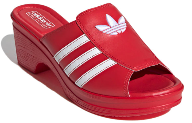 (WMNS) adidas Lotta Volkova x Trefoil Logo Mule 'Red' FW4384