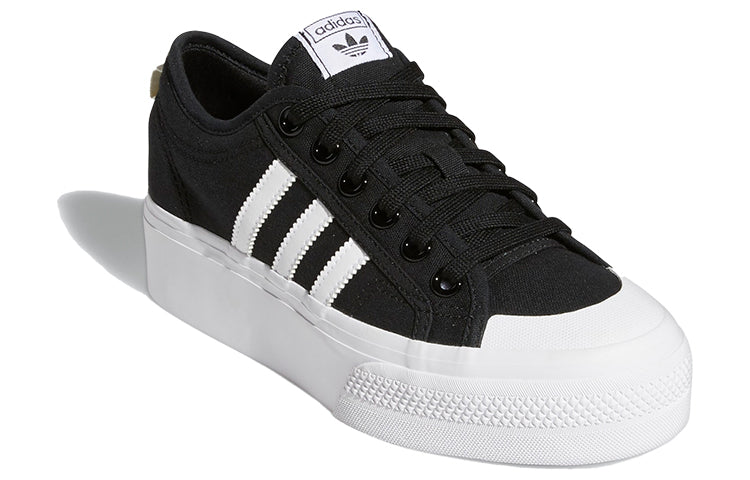(WMNS) adidas Nizza Platform 'Black' FV5321