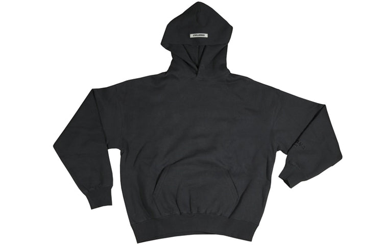 Fear of God Essentials FW19 3M Logo Pullover Hoodie 'Black' FOG-FW19-10