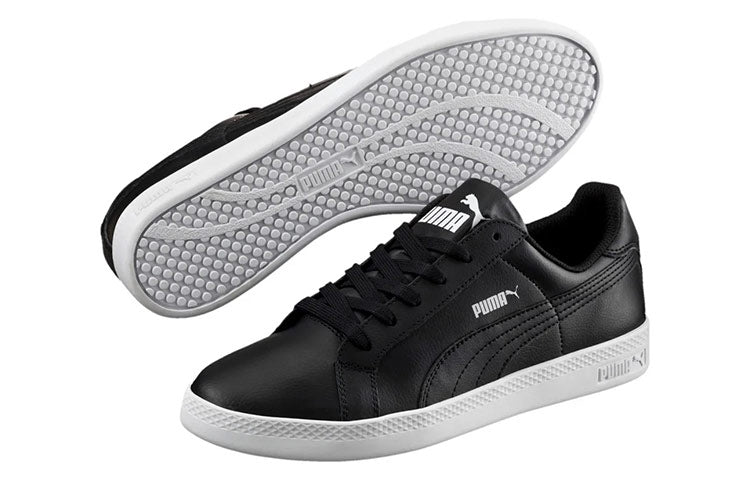 (WMNS) PUMA Smash Black/White 360780-07