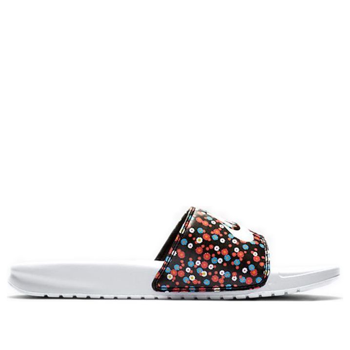 (WMNS) Nike Benassi JDI Floral Slide 'White' 618919-120