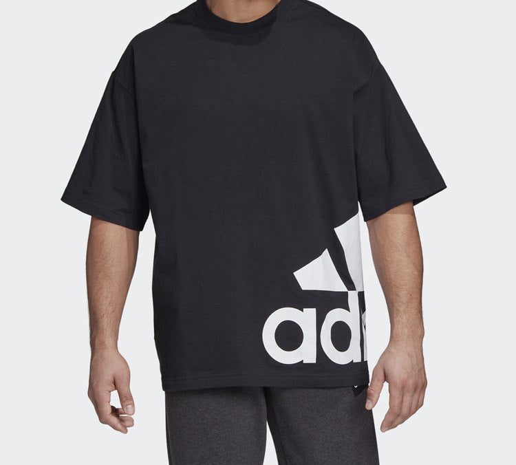 adidas Mh Boxbos Tee Side Large Logo Short Sleeve Black GC7288