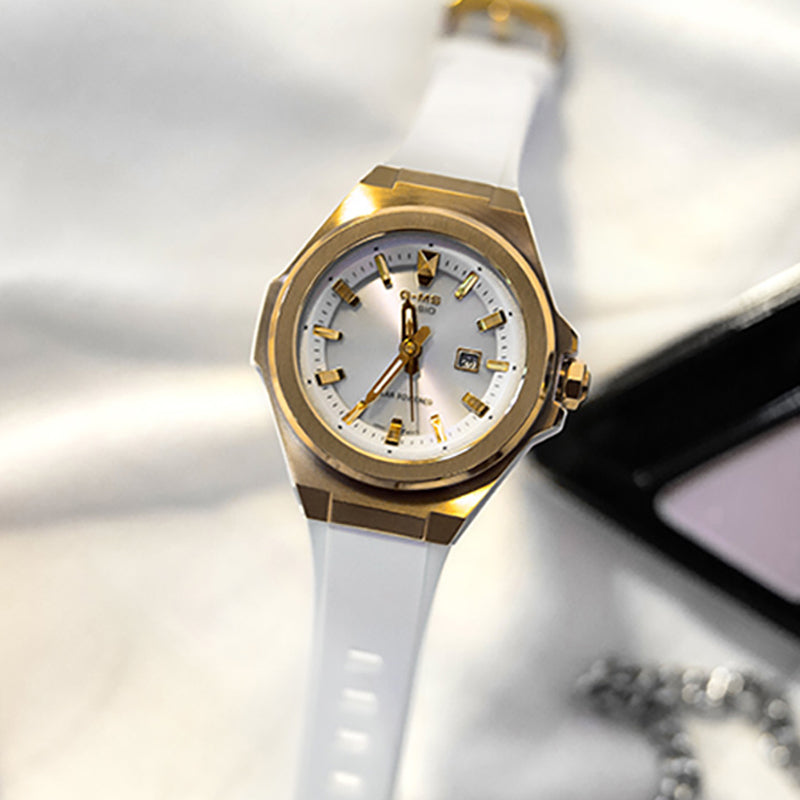 CASIO Baby-G 'White Gold' MSG-S500G-7APR