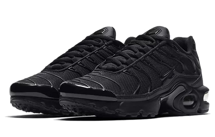(GS) Nike Air Max Plus 'Triple Black' 655020-009