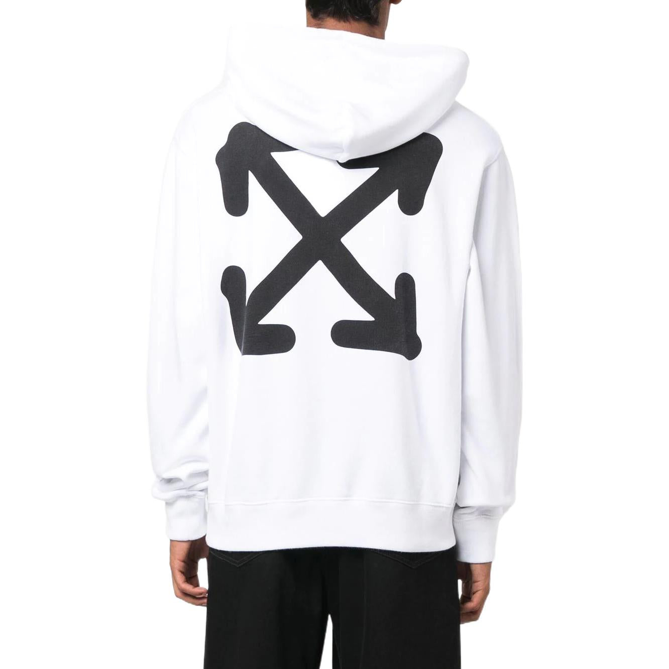 Men's Off-White FW22 Pattern Printing Long Sleeves Version White OMBB097F22FLE0090110