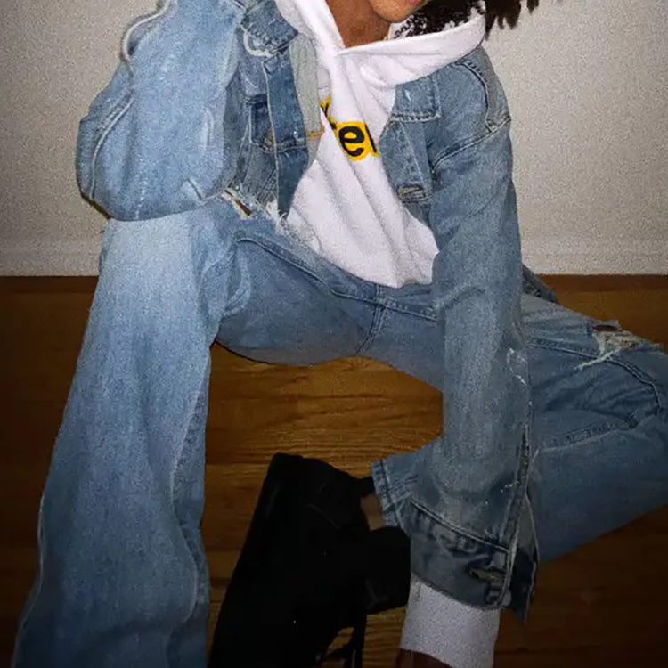 Drew House Secret Alphabet Logo Long Sleeves Unisex White DR-SS20-008
