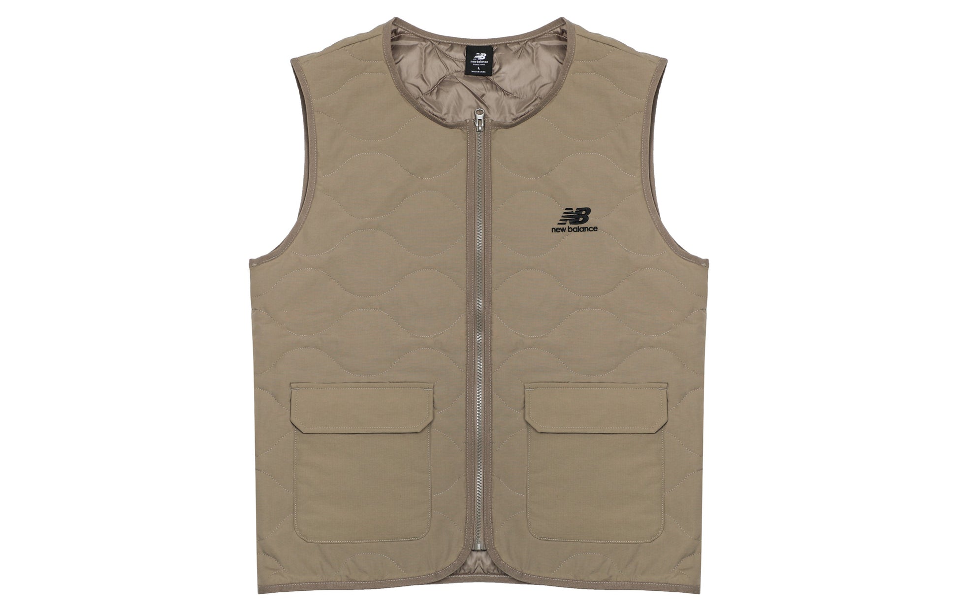 New Balance Detachable Hooded Two-In-One Woven Solid Jacket Asia Sizing 'Khaki' AMJ23315-DRI