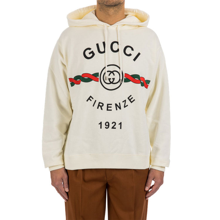 Gucci Firenze 1921 Hoodie 'White' 646953-XJD7O-9095