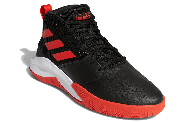 adidas Own The Game Wide 'Black Active Red' EF0746
