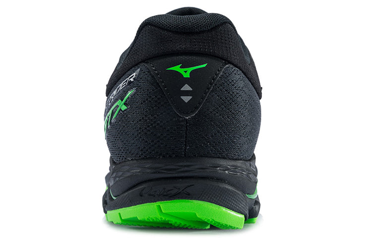 Mizuno Rider GTX Black/Green J1GC187905