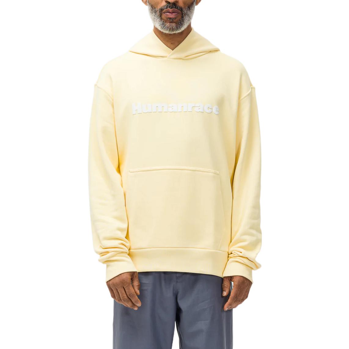 adidas x Pharrell Humanrace Logo Hoodie 'Yellow' H46993