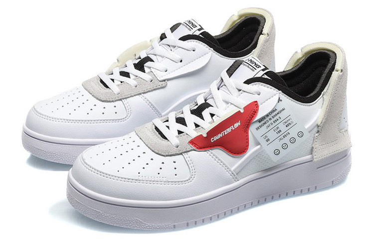 (WMNS) Li-Ning Counterflow 'White Black Red' AGCQ394-1