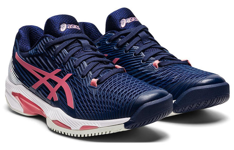 (WMNS) ASICS Solution Speed FF 2 'Peacoat Smokey Rose' 1042A136-402
