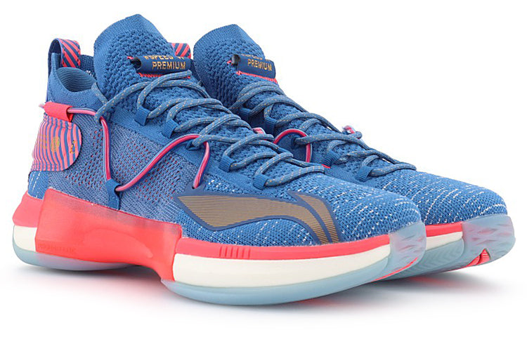 Li-Ning 6 Low-Top Red/Blue ABAP071-1