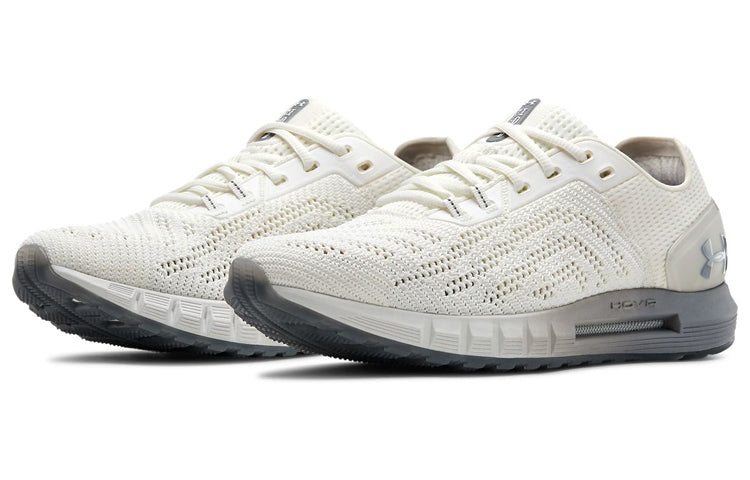 UA HOVR Sonic 2 Connected Running Shoes 'White Grey' 3021586-101