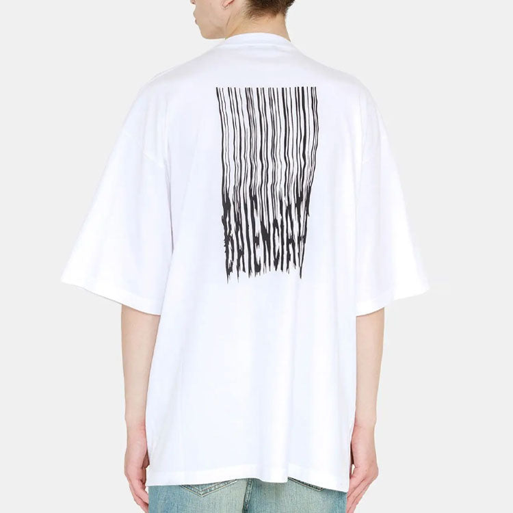 Balenciaga Barcode T-Shirt 'White' 661715TKVE59040