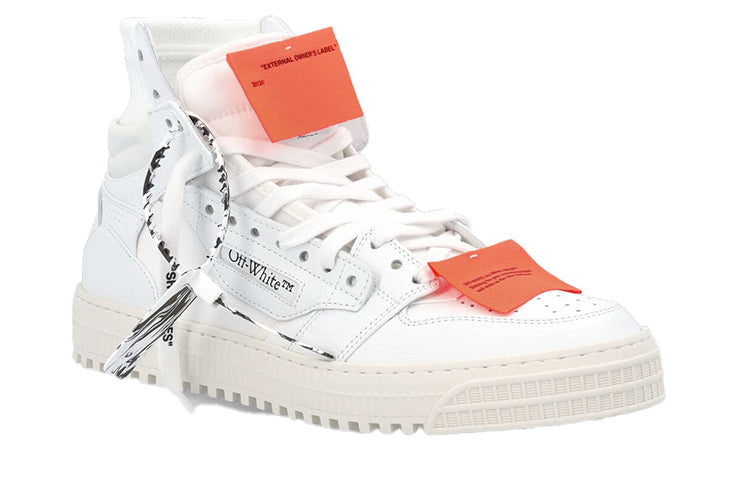 Off-White Off-Court 3.0 High-Top Sneakers White/Orange OMIA065F21LEA0020110
