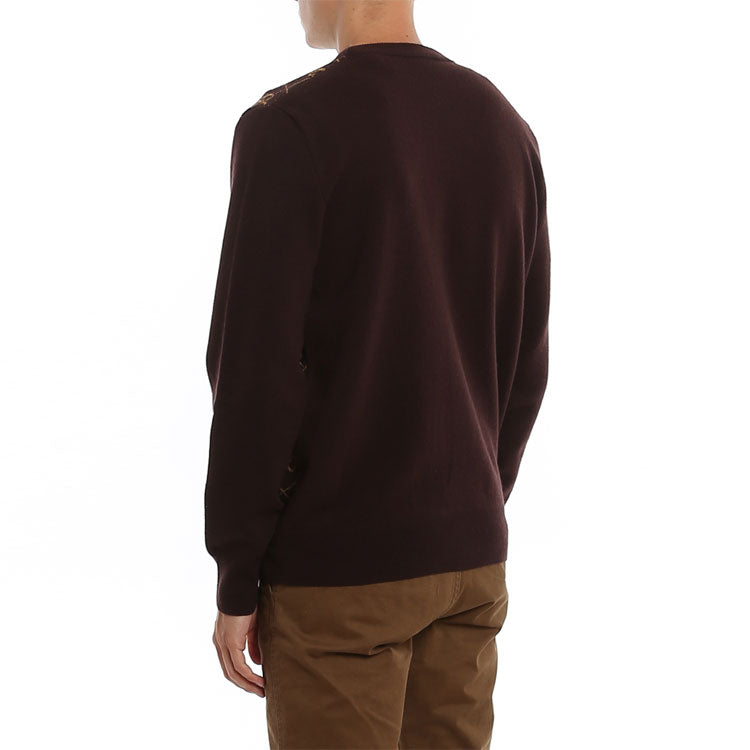 Men's Gucci SS21 GG Jacquard Alphabet Pattern Knitwear Colorblock 630396-XKBFB-2100