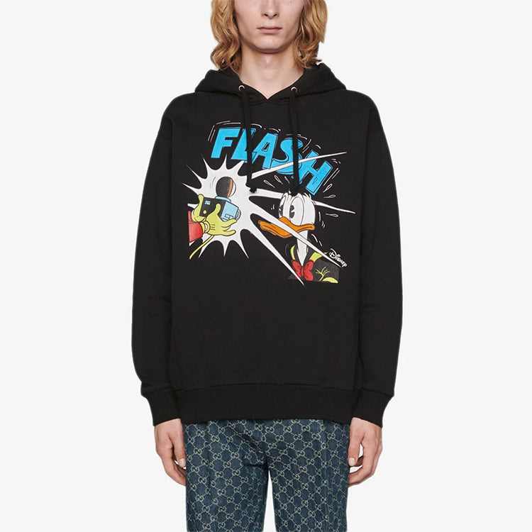 Gucci x Disney Pattern Printed Long Sleeve Sweater For Men Black 623244-XJDAI-1043