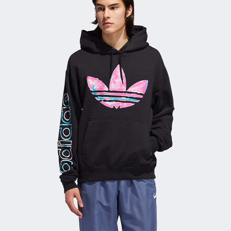 Men's adidas originals Watercolor Printing Black ED6273