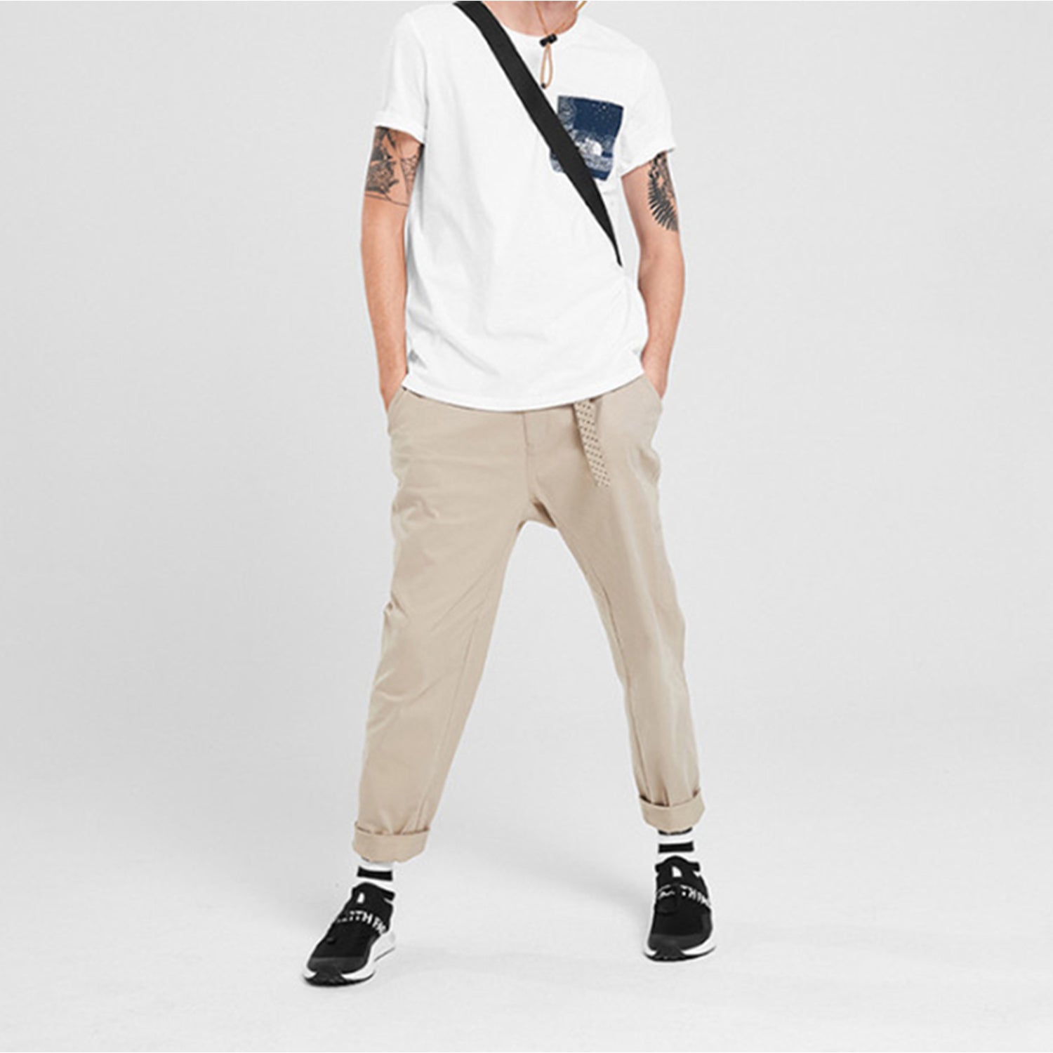 THE NORTH FACE Unisex SS20 Quick Dry Round-neck White 498U-FN4