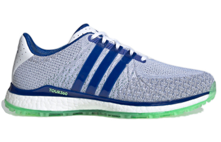 adidas Tour360 XT-SL Spikeless Textile Golf Shoes 'Cloud White Royal Blue' EG4875