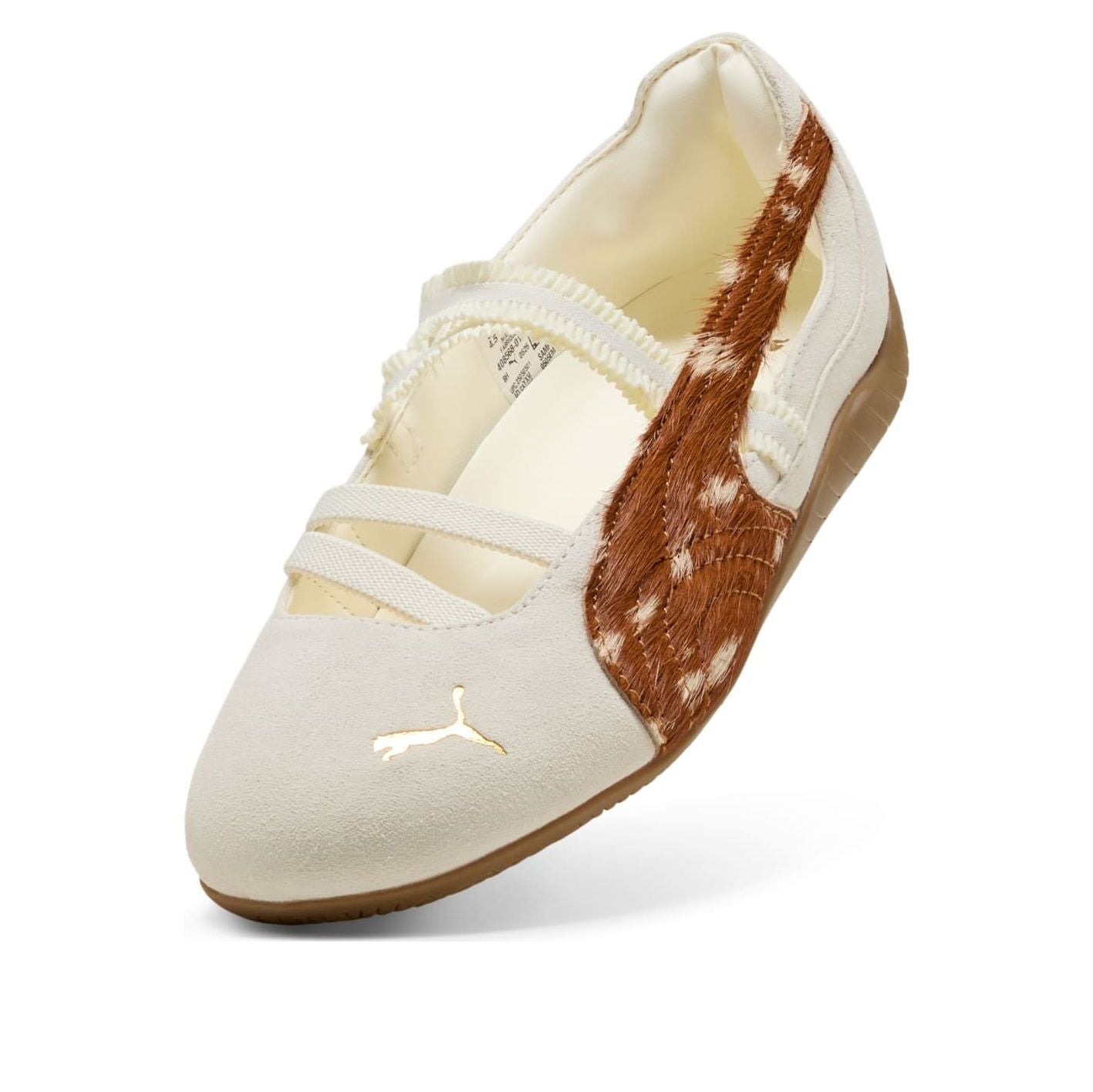 (WMNS) PUMA Speedcat Ballet 'Doelette White Caramel Latte' 408568-01